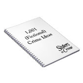 犯罪アイディア誌 ノートブック (右側)