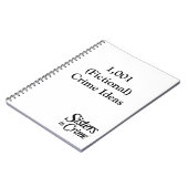 犯罪アイディア誌 ノートブック (左側)