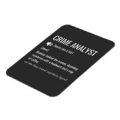 犯罪アナリスト定義 マグネット (左側)