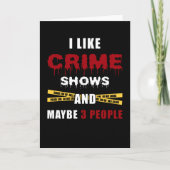 犯罪ショー カード (正面)