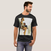犯罪パートナーのヴィンテージ·パルプ·マガジン·カバー·アート Tシャツ (正面フル)