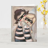 犯罪パートナー – 誕生日カード カード (黄色い花)
