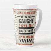 犯罪パートナー – BFF カフェラテマグ (右アングル)