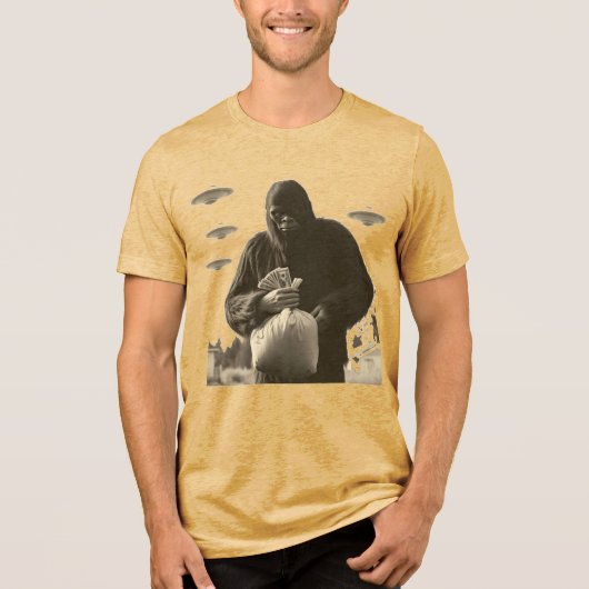 犯罪ビッグフット トライブレンドTシャツ (正面)