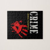 犯罪人指紋パズル ジグソーパズル (横)