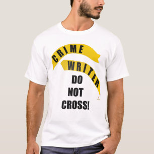 犯罪作家ジャンル横断ユーモアなし Tシャツ