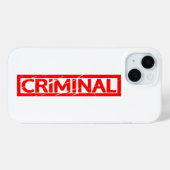 犯罪印 Case-Mate iPhoneケース (裏面 (横))
