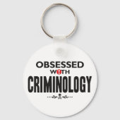 犯罪学に取り付かれる キーホルダー (正面)