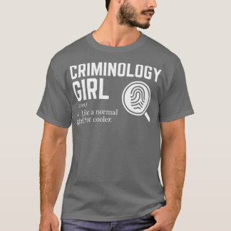 犯罪学ガール2 Tシャツ