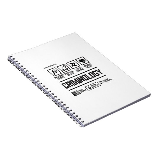 犯罪学 ノートブック (右側)