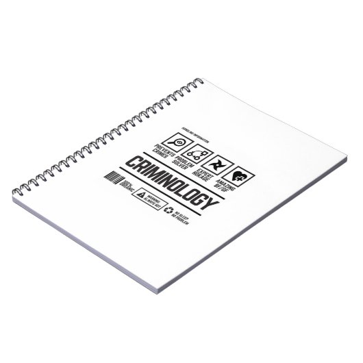犯罪学 ノートブック (左側)