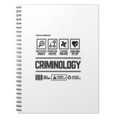 犯罪学 ノートブック (正面)