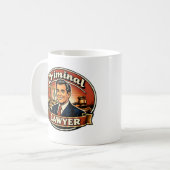 犯罪弁護士 コーヒーマグカップ (正面左)