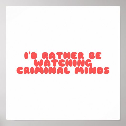 犯罪心 ポスター (正面)