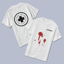 犯罪性精神異常患者血 Tシャツ