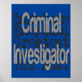 犯罪捜査官 ポスター (正面)