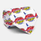 犯罪現場のカップケーキのネクタイ ネクタイ (ロール)