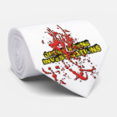 犯罪現場のタイ ネクタイ (ロール)