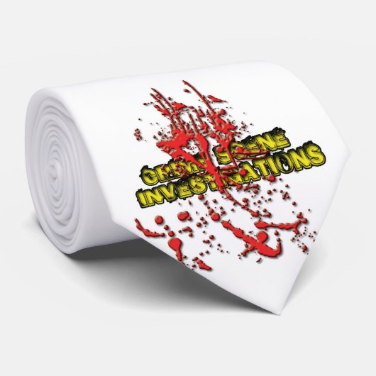 犯罪現場のタイ ネクタイ (ロール)