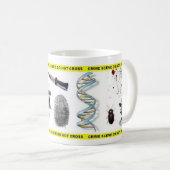 犯罪現場のマグ コーヒーマグカップ (正面右)