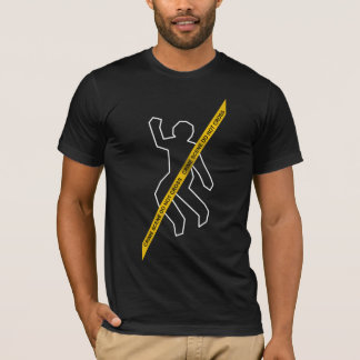 犯罪現場のワイシャツ Tシャツ