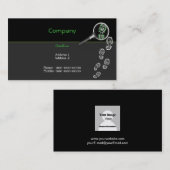 犯罪現場の調査官の名刺 名刺 (正面/裏面)