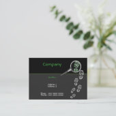 犯罪現場の調査官の名刺 名刺 (スタンド正面)