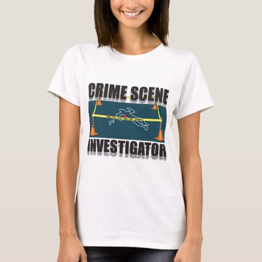 犯罪現場の調査官 Tシャツ (正面)