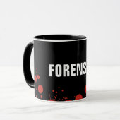 犯罪現場の鑑識 マグカップ (正面左)