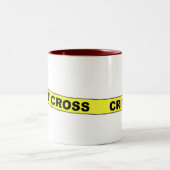 犯罪現場はない交差のマグ ツートーンマグカップ (中央)
