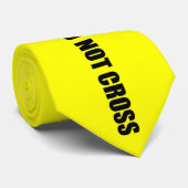 犯罪現場はない随時交差積み ネクタイ (ロール)