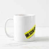 犯罪現場は交差しません コーヒーマグカップ (左)