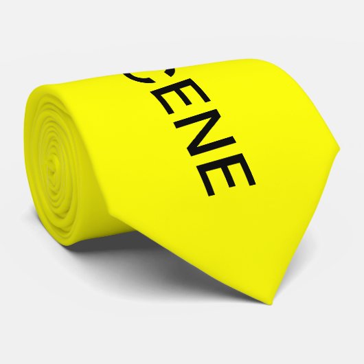 犯罪現場は交差しません ネクタイ (ロール)