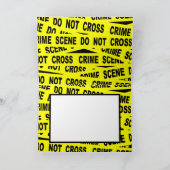 犯罪現場テープ カード (内部)