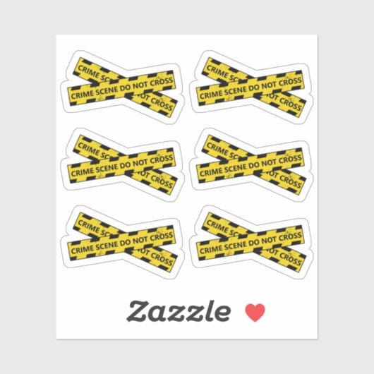 犯罪現場テープ ショー ポッドキャスト 映画 リマインダー プランナー シール (シート)