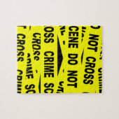 犯罪現場テープ ジグソーパズル (横)