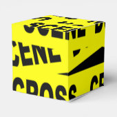 犯罪現場テープ フェイバーボックス (裏面サイド)