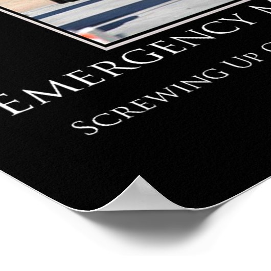 犯罪現場ポスやる気を起こさせるター ポスター (角)