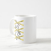 犯罪現場即刻殺インスパイア人謎の犠牲者 コーヒーマグカップ (正面左)