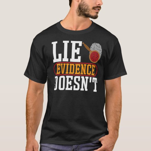 犯罪現場捜査官フォレンジックScバックプリント Tシャツ (正面)