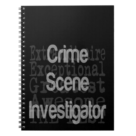 犯罪現場捜査官 ノートブック (正面)