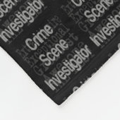 犯罪現場捜査官 フリースブランケット (角)