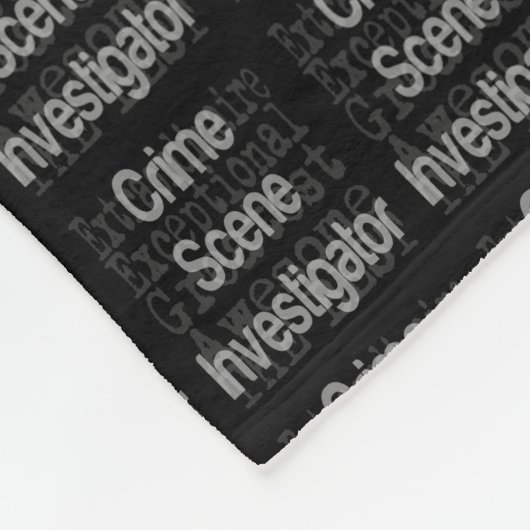 犯罪現場捜査官 フリースブランケット (角)
