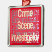 犯罪現場捜査官 メタルオーナメント (左)