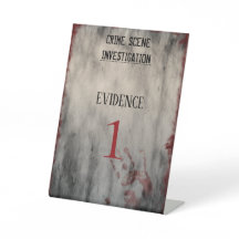 犯罪現場捜査 バースデーテーブルナンバー