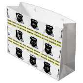 犯罪現場法執行   ラージペーパーバッグ (裏面アングル)