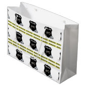 犯罪現場法執行   ラージペーパーバッグ (正面アングル)