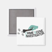 犯罪現場調査員 マグネット (正面/裏面)
