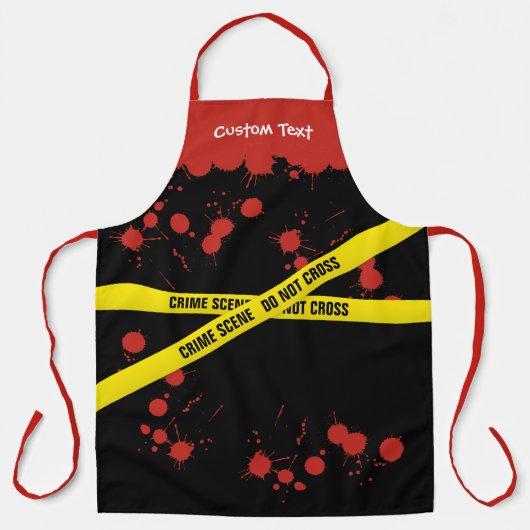 犯罪現場 エプロン (正面)
