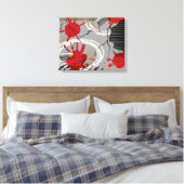 犯罪現場 キャンバスプリント (インサイチュ (寝室))